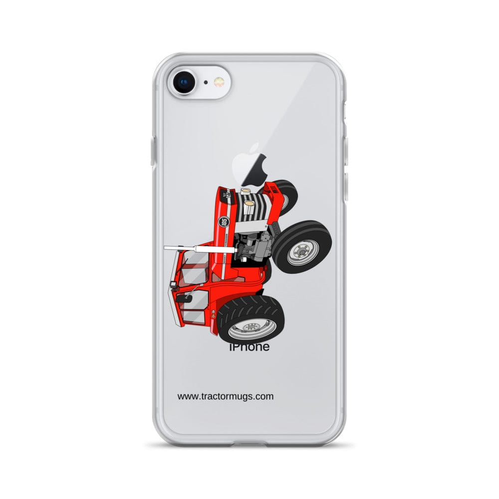 The Tractor Mugs Store iPhone 7/8 Massey Ferguson 185 | Clear Case for iPhone® Quality Farmers Merch