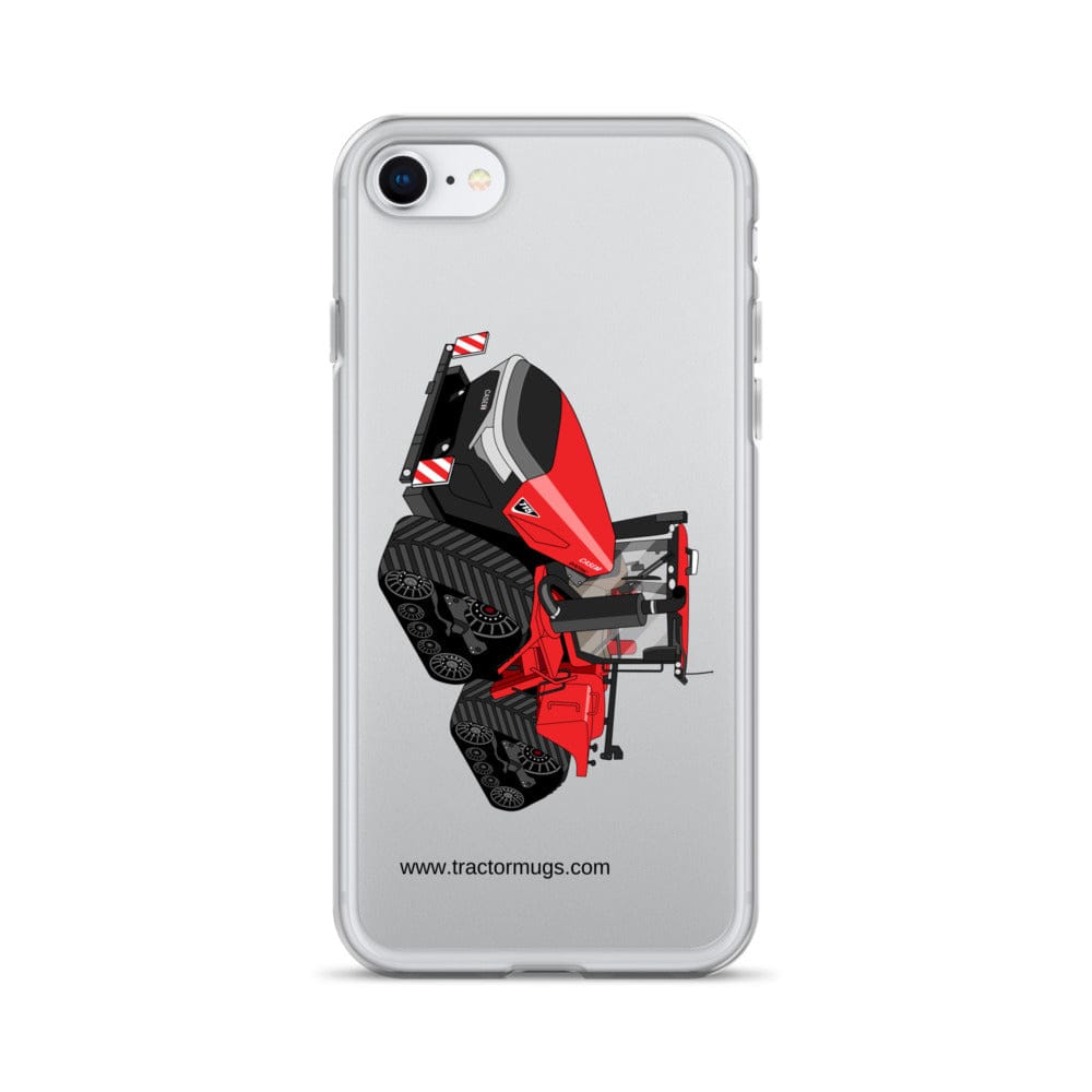 The Tractor Mugs Store iPhone SE Case IH Quadtrac 715 | Clear Case for iPhone® Quality Farmers Merch