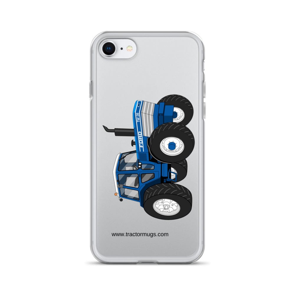 The Tractor Mugs Store iPhone SE Ford TW 35 | Clear Case for iPhone® Quality Farmers Merch