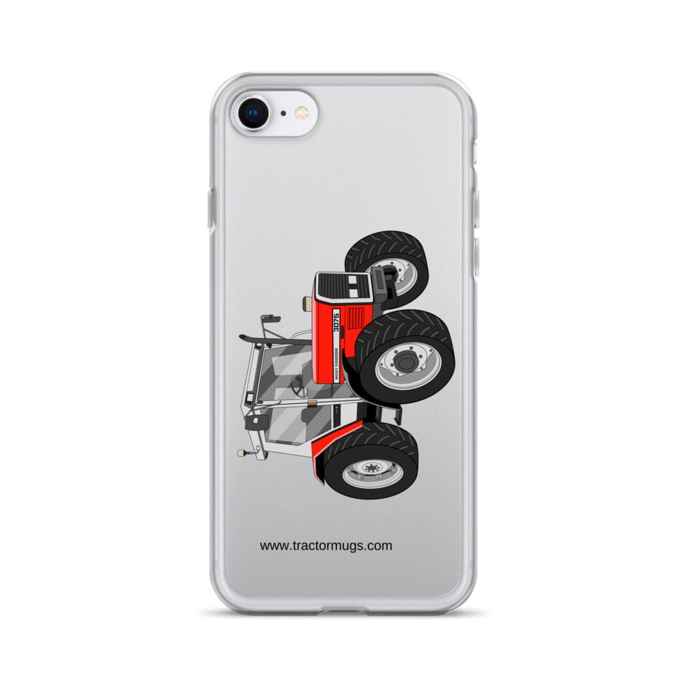 The Tractor Mugs Store iPhone SE Massey Ferguson 3075 | Clear Case for iPhone® Quality Farmers Merch