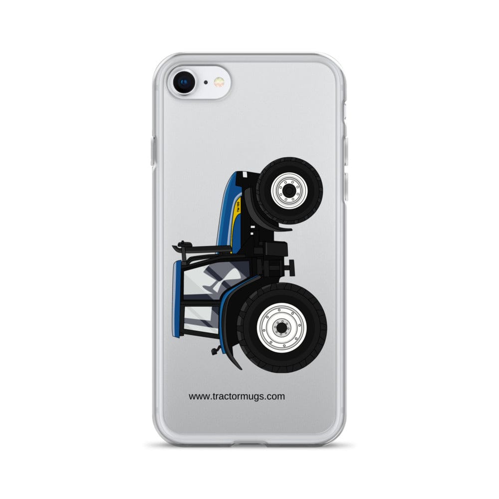 The Tractor Mugs Store iPhone SE New Holland TM 155 | Clear Case for iPhone® Quality Farmers Merch