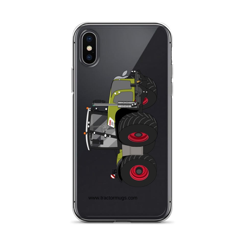 The Tractor Mugs Store iPhone X/XS Class Xerion 5000 Tractor VC | Clear Case for iPhone® Quality Farmers Merch