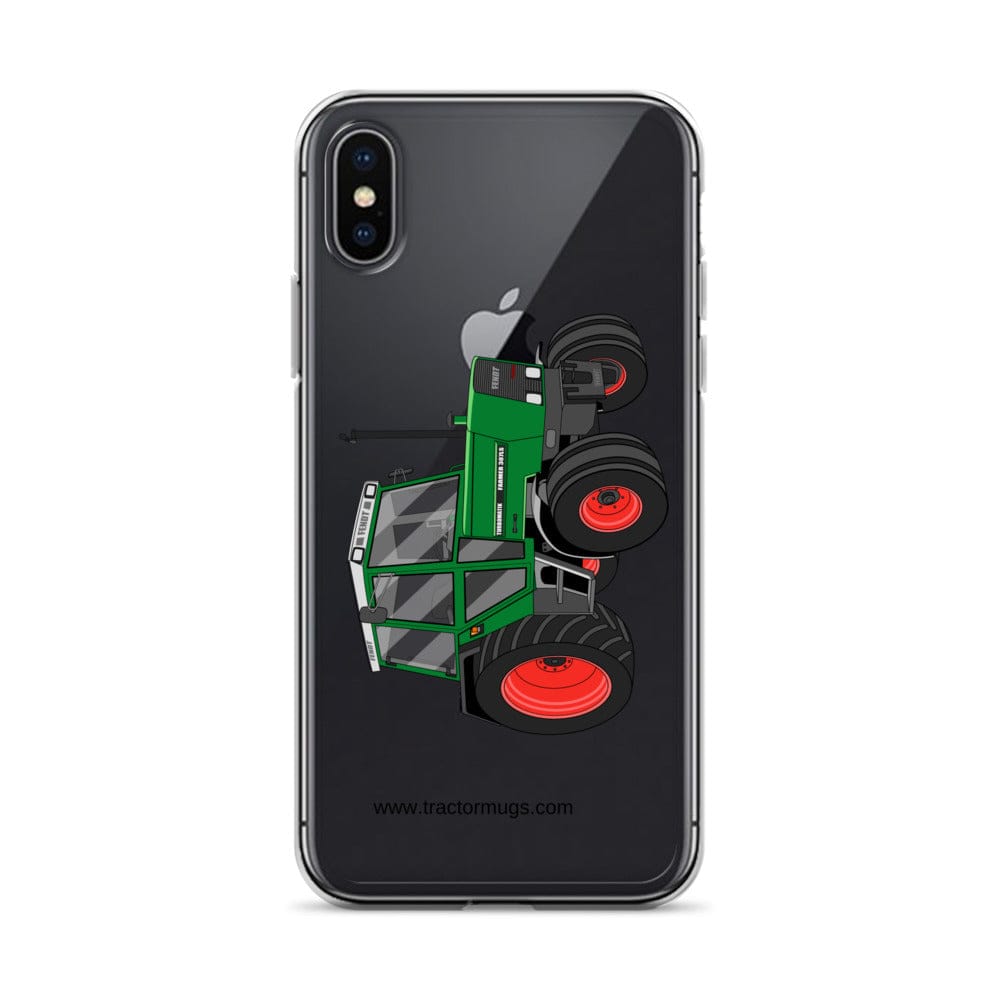 The Tractor Mugs Store iPhone X/XS Fendt Farmer TURBOMATIK 307 LSA | Clear Case for iPhone® Quality Farmers Merch