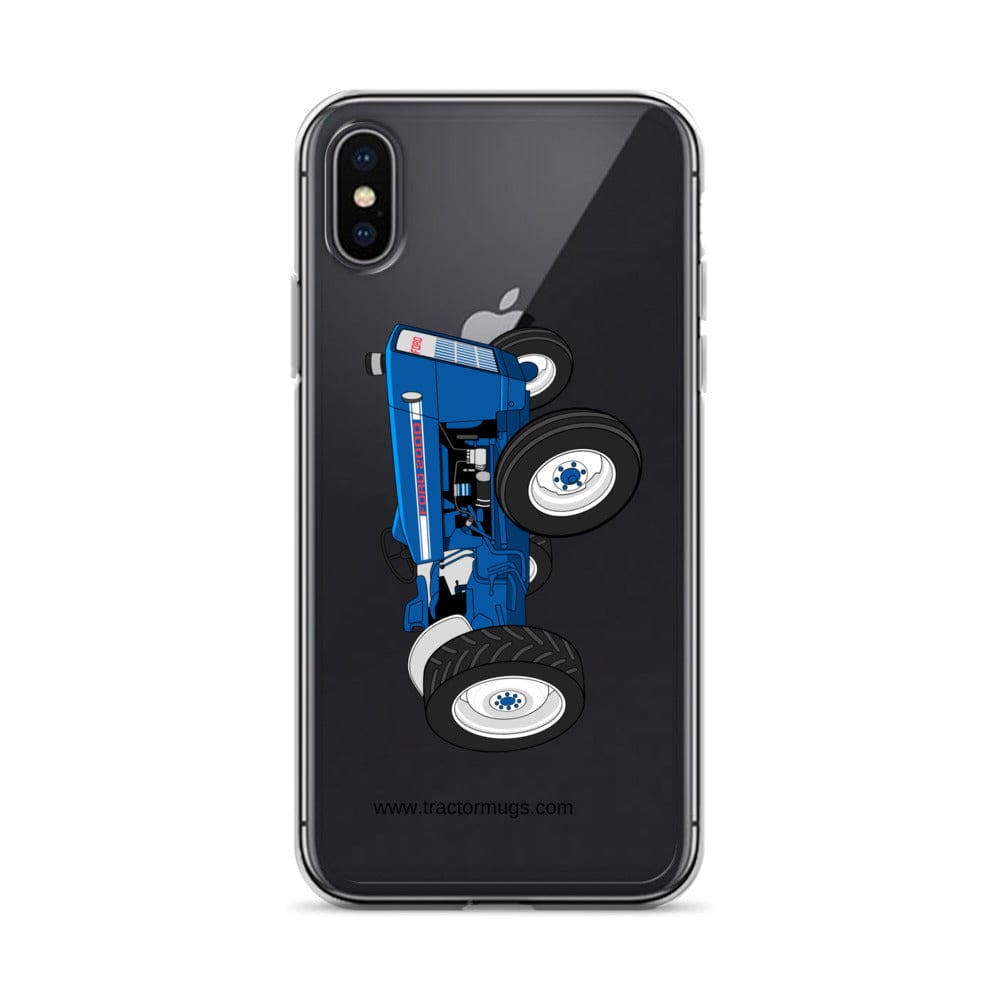 The Tractor Mugs Store iPhone X/XS Ford 2000 (1963) | Clear Case for iPhone® Quality Farmers Merch