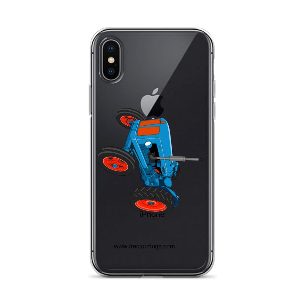 The Tractor Mugs Store iPhone X/XS Fordson Super Dexta | Clear Case for iPhone® Quality Farmers Merch