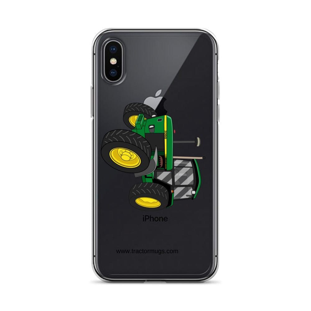 The Tractor Mugs Store iPhone X/XS John Deere 3350 4WD | Clear Case for iPhone® Quality Farmers Merch