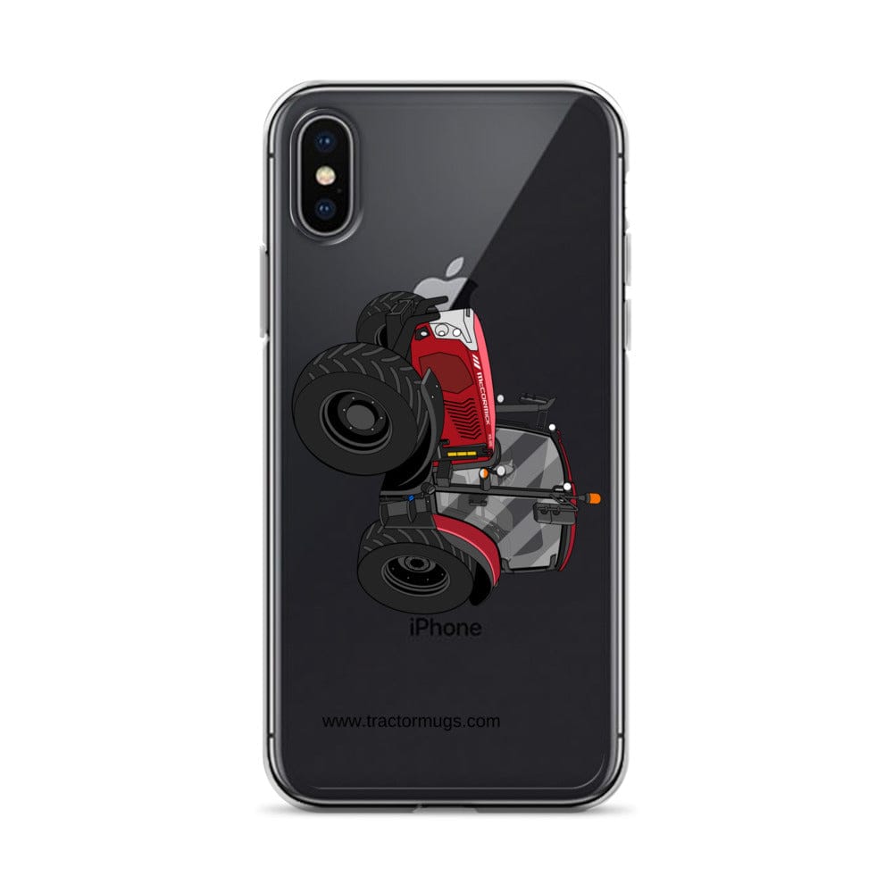The Tractor Mugs Store iPhone X/XS McCormick X5 120 | Clear Case for iPhone® Quality Farmers Merch