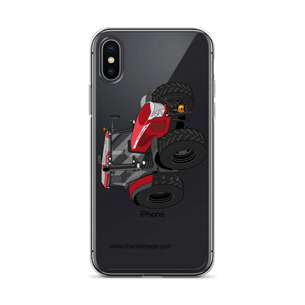 The Tractor Mugs Store iPhone X/XS McCormick X6 Vt Drive | Clear Case for iPhone® Quality Farmers Merch