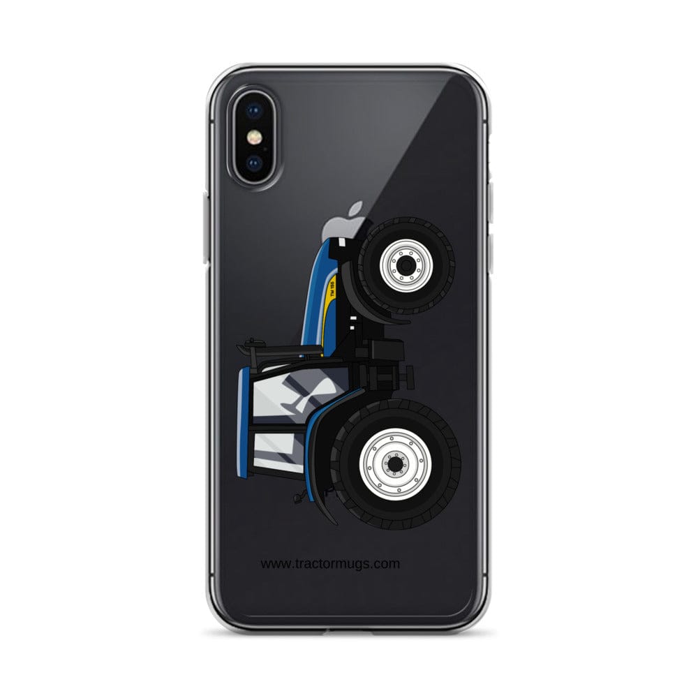 The Tractor Mugs Store iPhone X/XS New Holland TM 155 | Clear Case for iPhone® Quality Farmers Merch