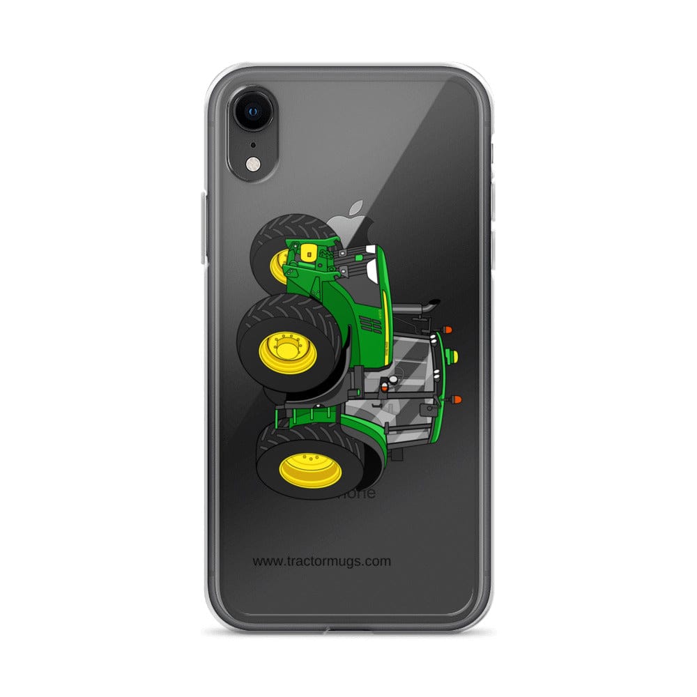The Tractor Mugs Store iPhone XR John Deere 6120 M | Clear Case for iPhone® Quality Farmers Merch