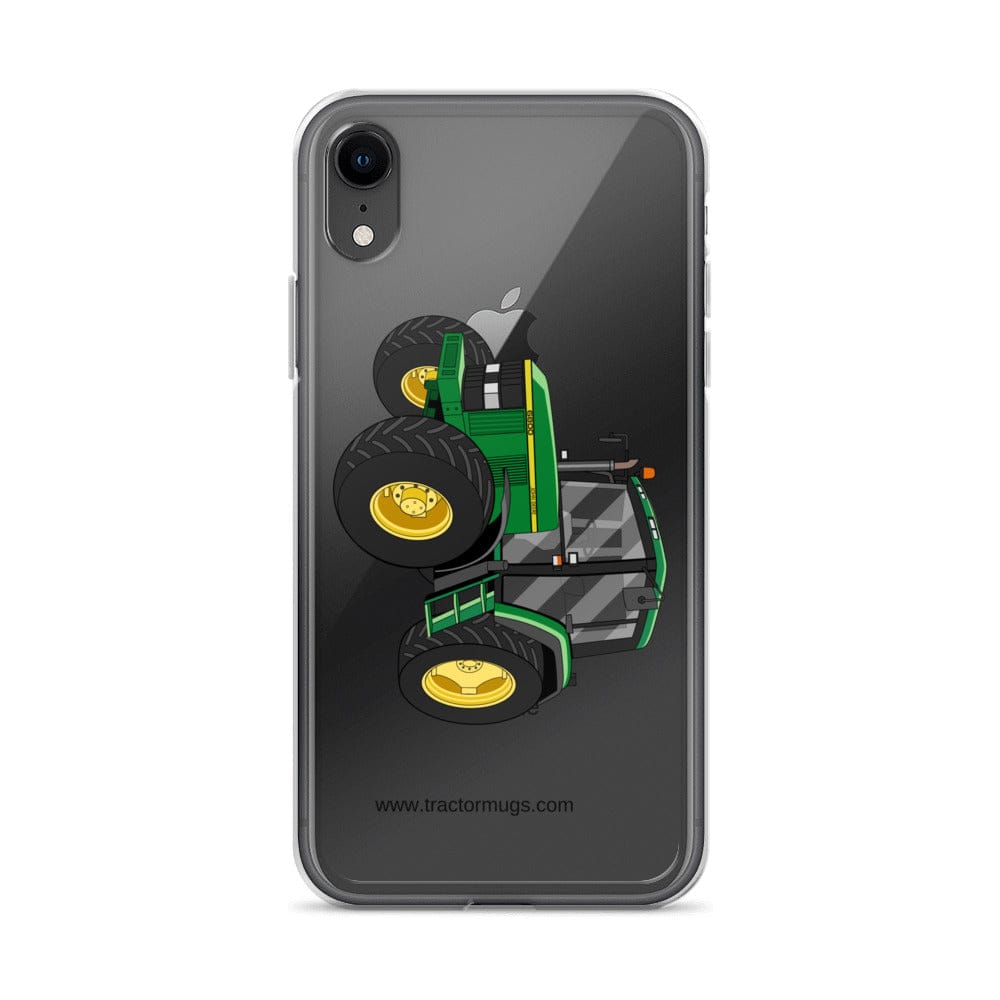 The Tractor Mugs Store iPhone XR John Deere 6800 | Clear Case for iPhone® Quality Farmers Merch