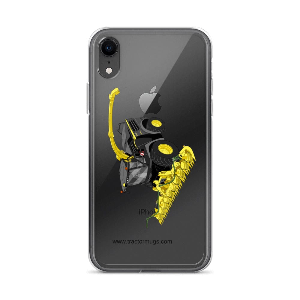 The Tractor Mugs Store iPhone XR John Deere 8800 Black Beauty Silage Harvester | Clear Case for iPhone® Quality Farmers Merch