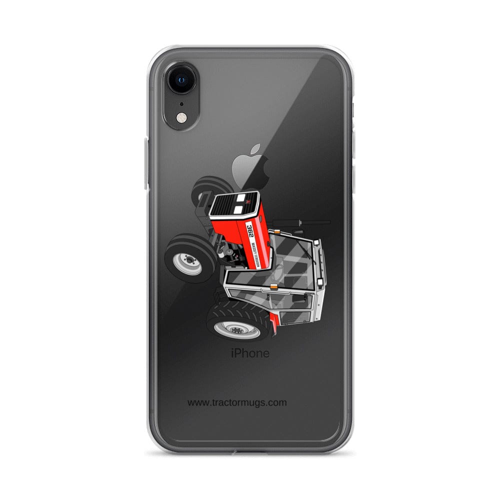 The Tractor Mugs Store iPhone XR Massey Ferguson 362 | Clear Case for iPhone® Quality Farmers Merch