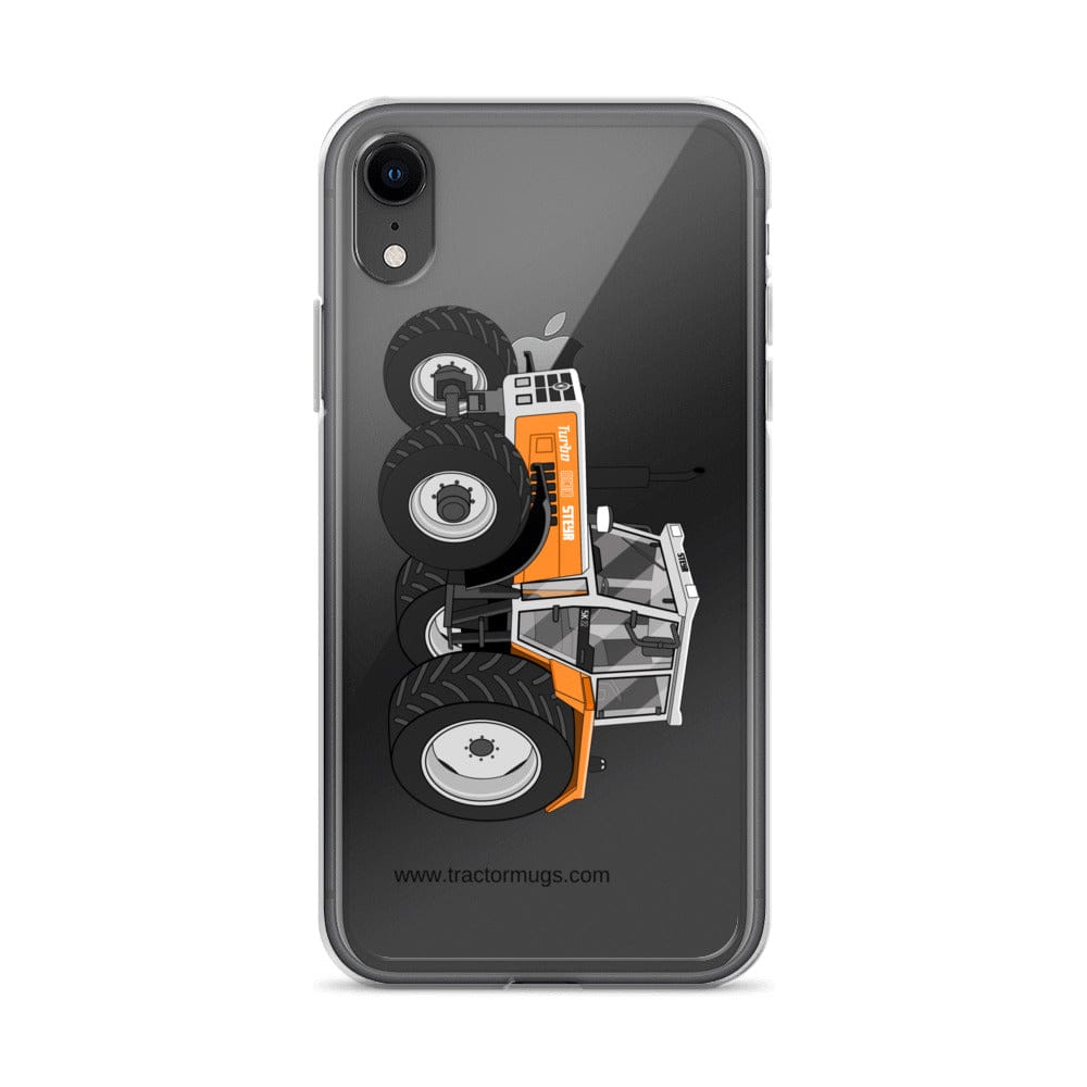 The Tractor Mugs Store iPhone XR Steyr SK 8130 Kommunal | Clear Case for iPhone® Quality Farmers Merch