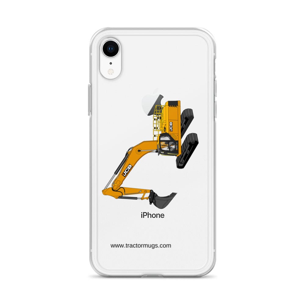 The Tractor Mugs Store JCB 370 LC | Clear Case for iPhone® Quality Farmers Merch