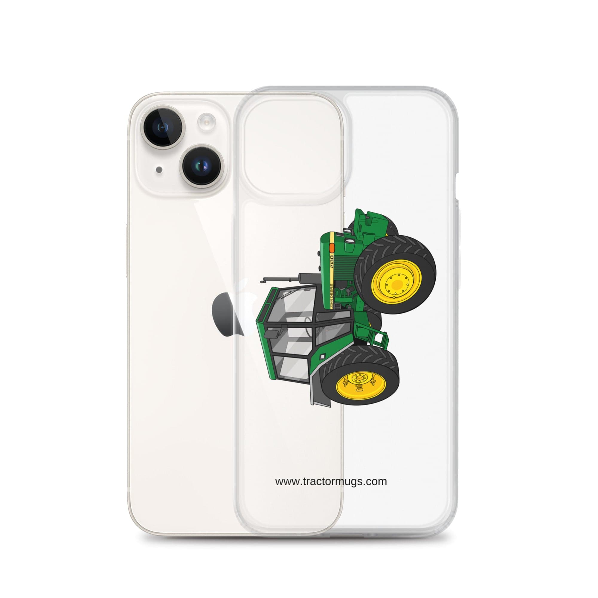 The Tractor Mugs Store John Deere 2130 | Clear Case for iPhone® Quality Farmers Merch