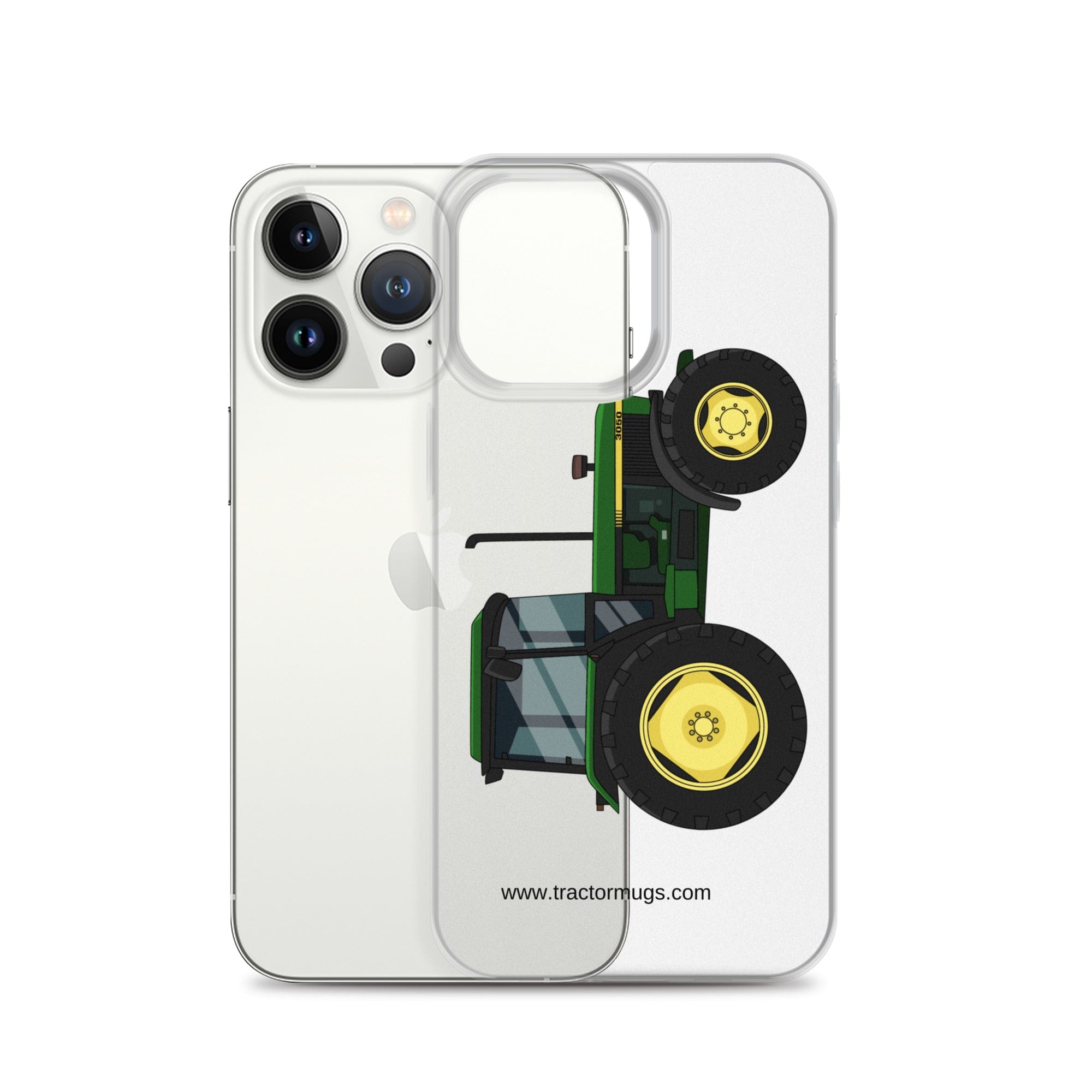 The Tractor Mugs Store John Deere 3050 2WD | Clear Case for iPhone® Quality Farmers Merch