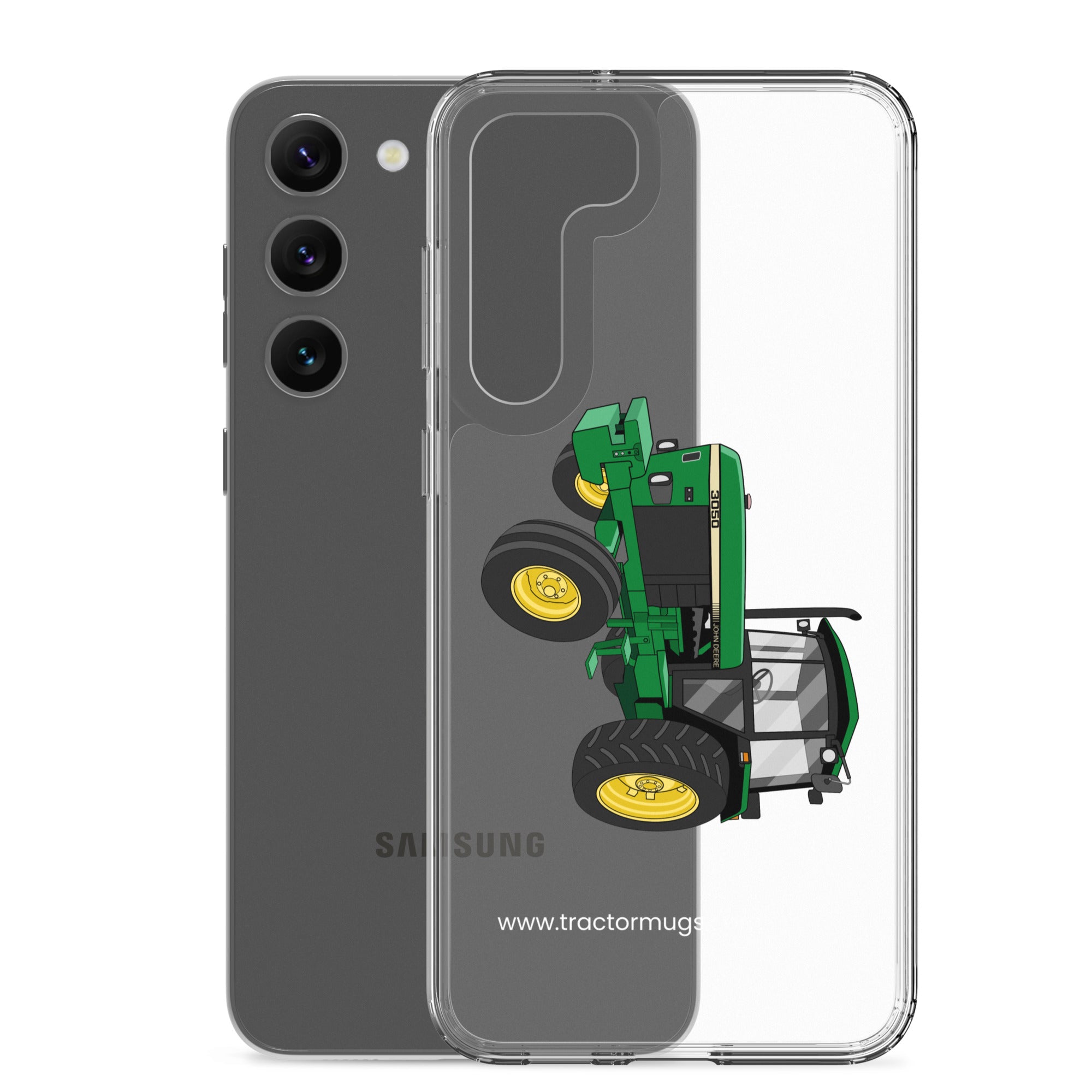 The Tractor Mugs Store John Deere 3050 2WD | Clear Case for Samsung® Quality Farmers Merch