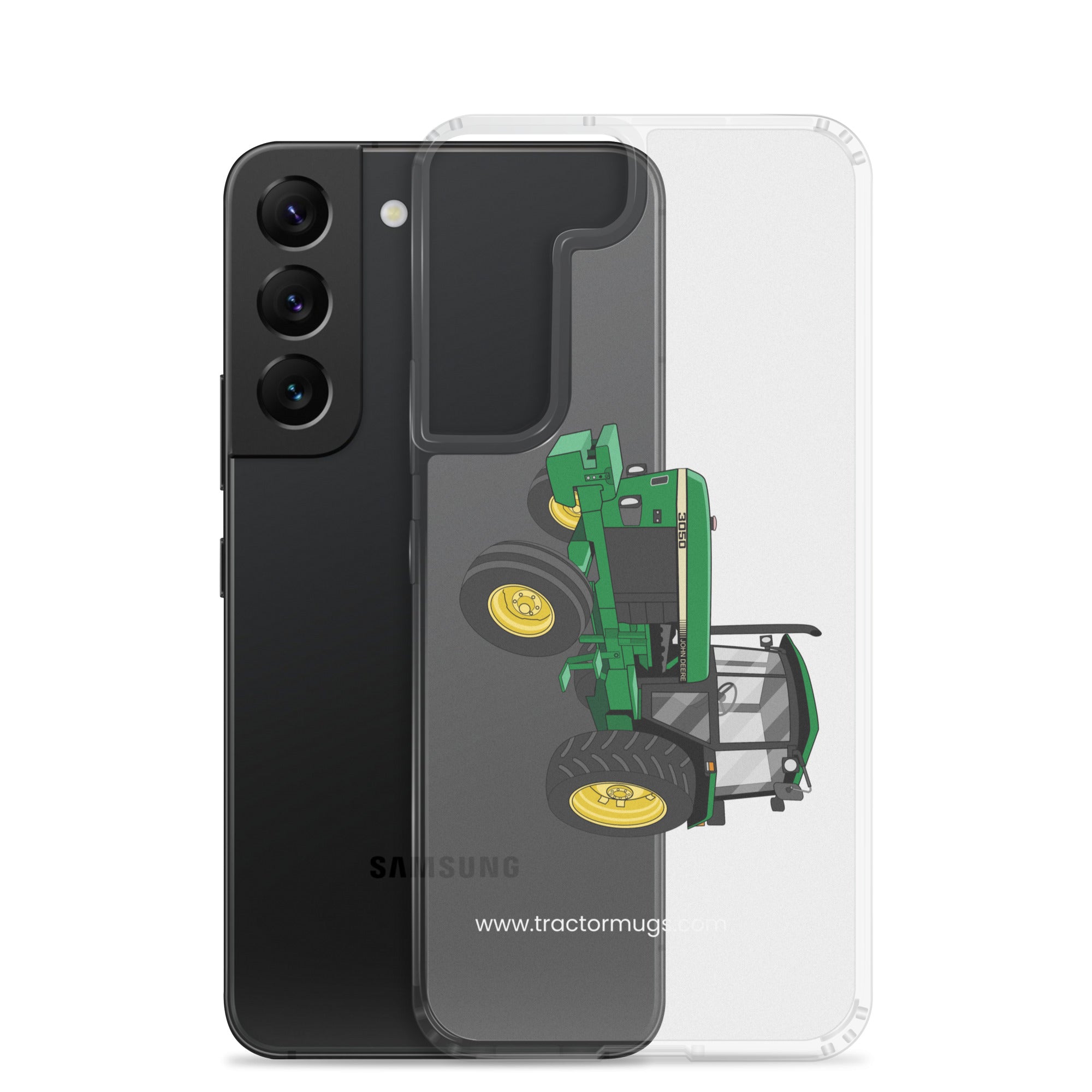 The Tractor Mugs Store John Deere 3050 2WD | Clear Case for Samsung® Quality Farmers Merch