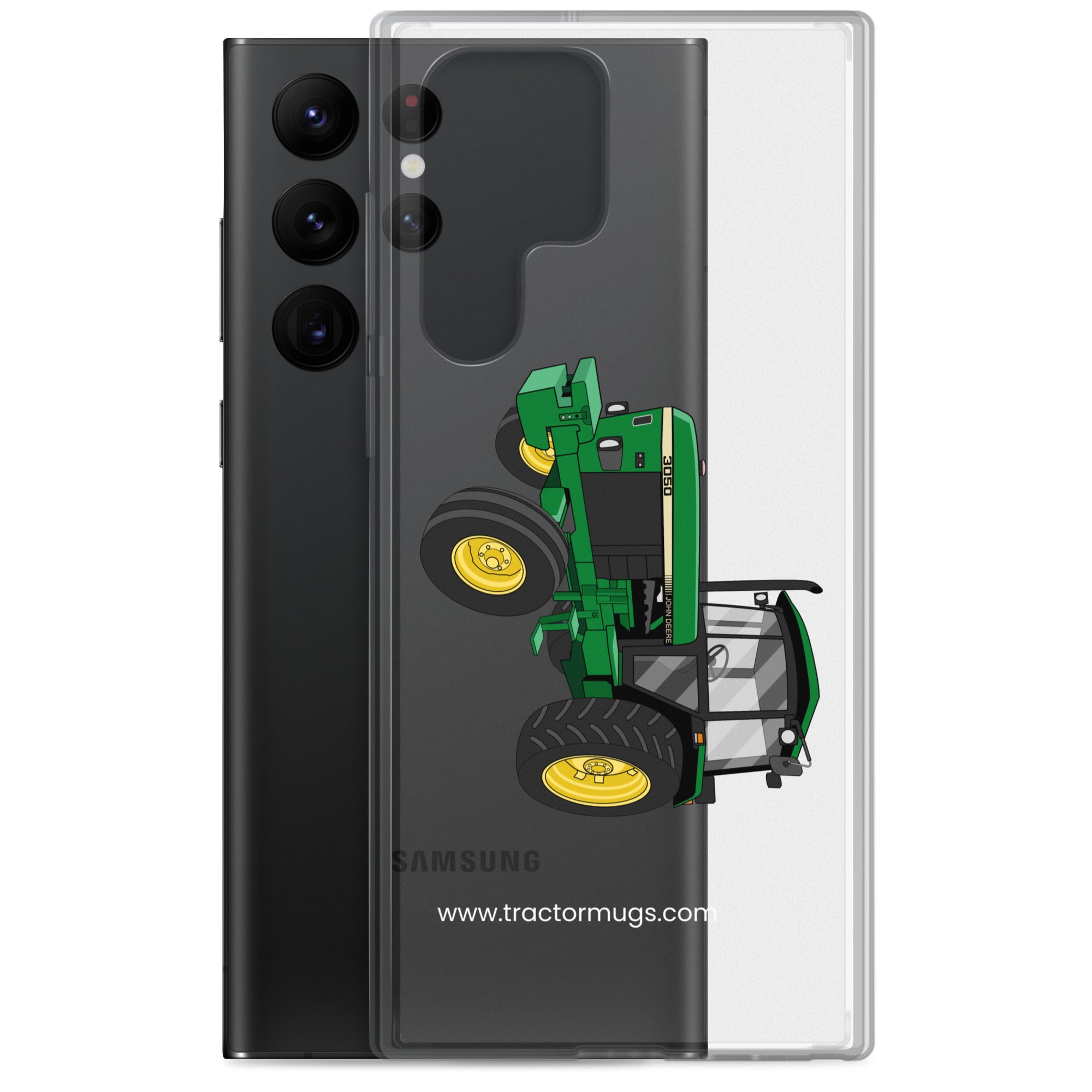 The Tractor Mugs Store John Deere 3050 2WD | Clear Case for Samsung® Quality Farmers Merch