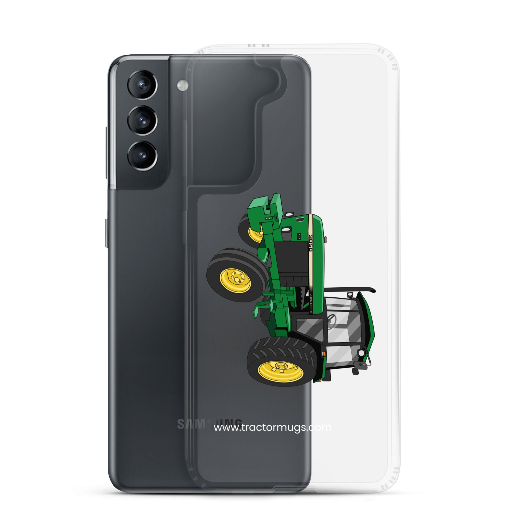 The Tractor Mugs Store John Deere 3050 2WD | Clear Case for Samsung® Quality Farmers Merch