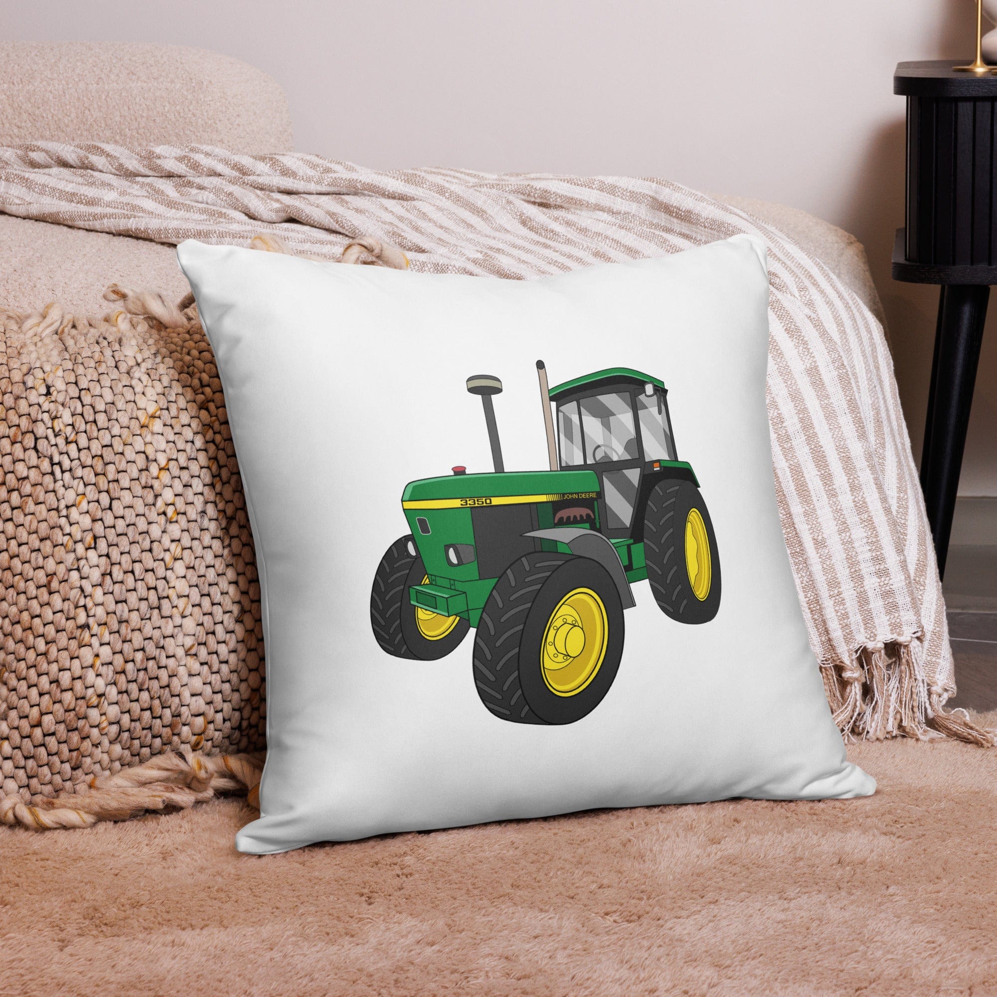 The Tractor Mugs Store John Deere 3350 4WD | Pillow Case Quality Farmers Merch