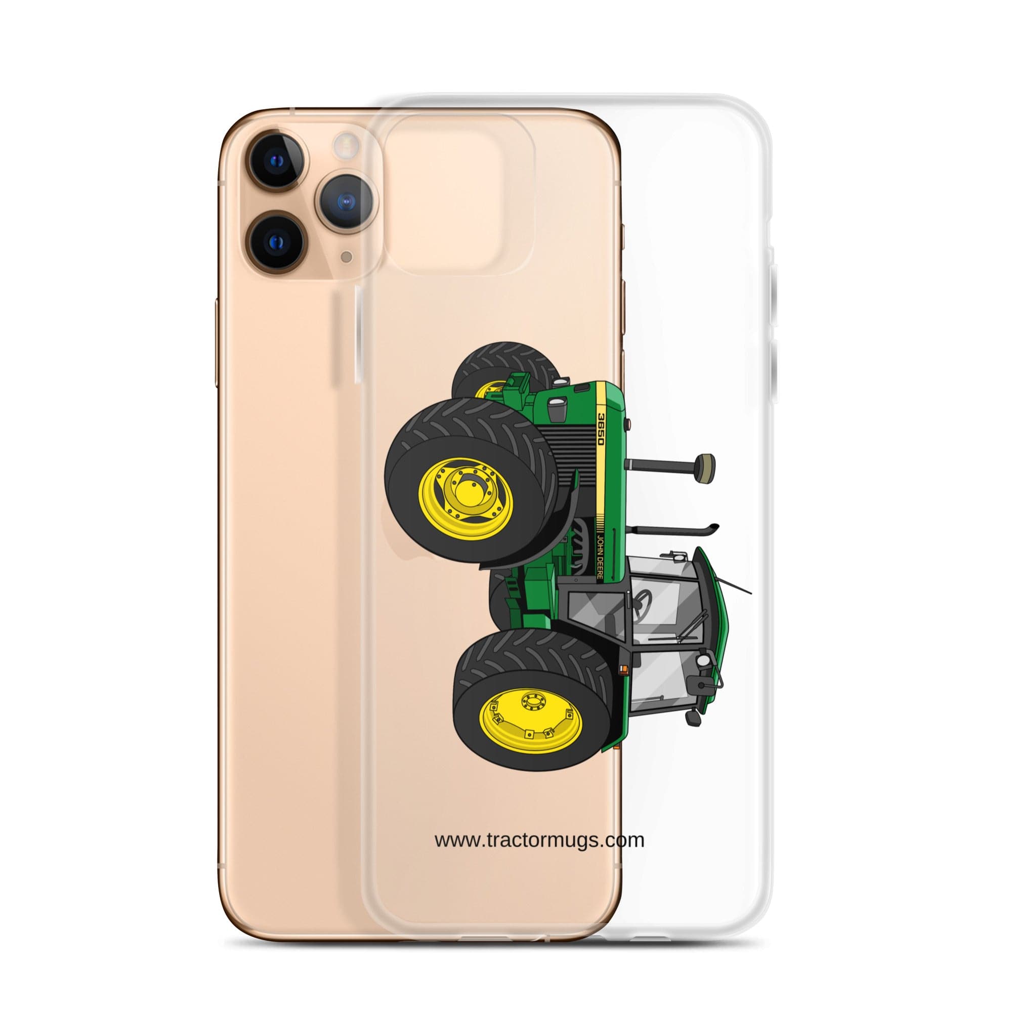 The Tractor Mugs Store John Deere 3650 | Clear Case for iPhone® Quality Farmers Merch