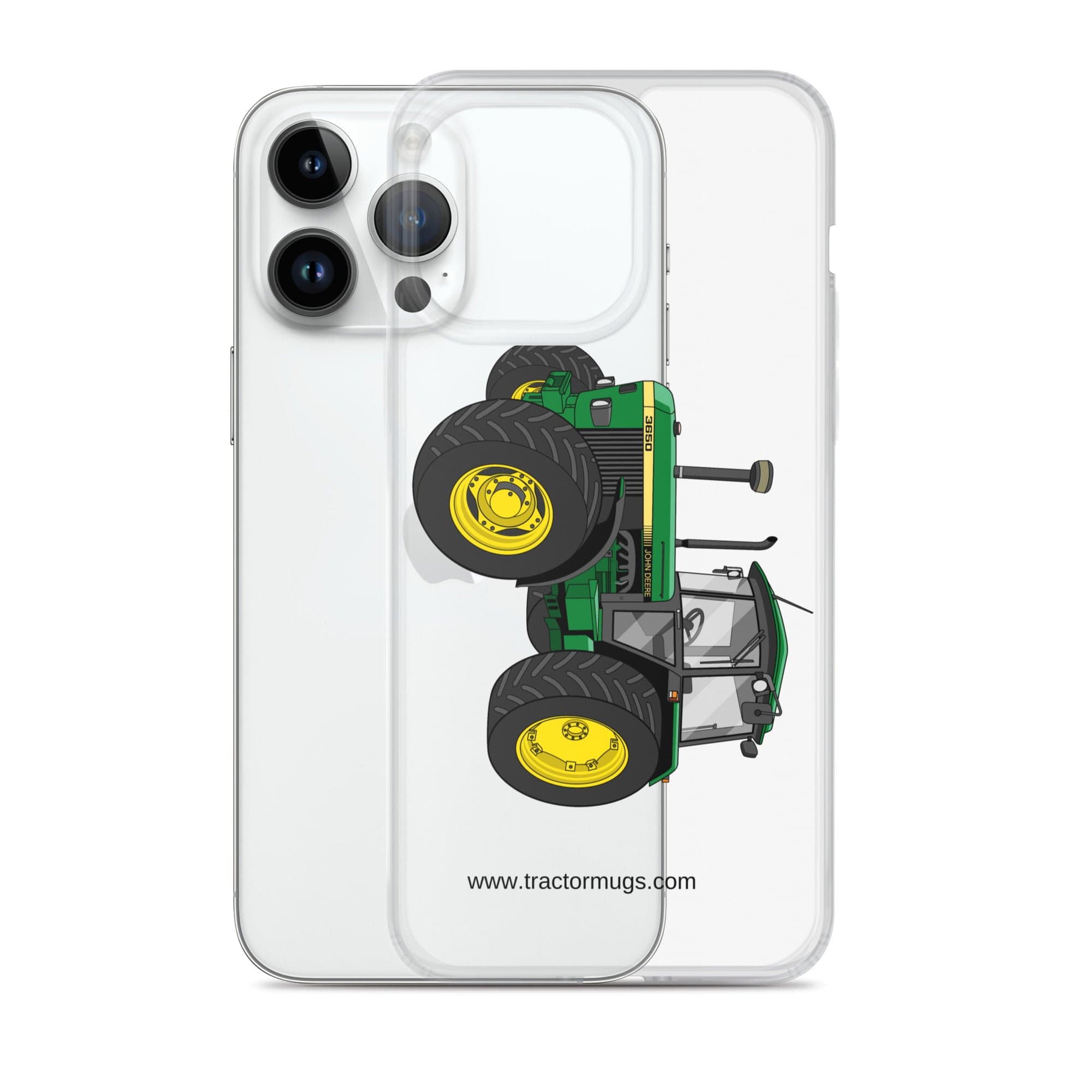 The Tractor Mugs Store John Deere 3650 | Clear Case for iPhone® Quality Farmers Merch