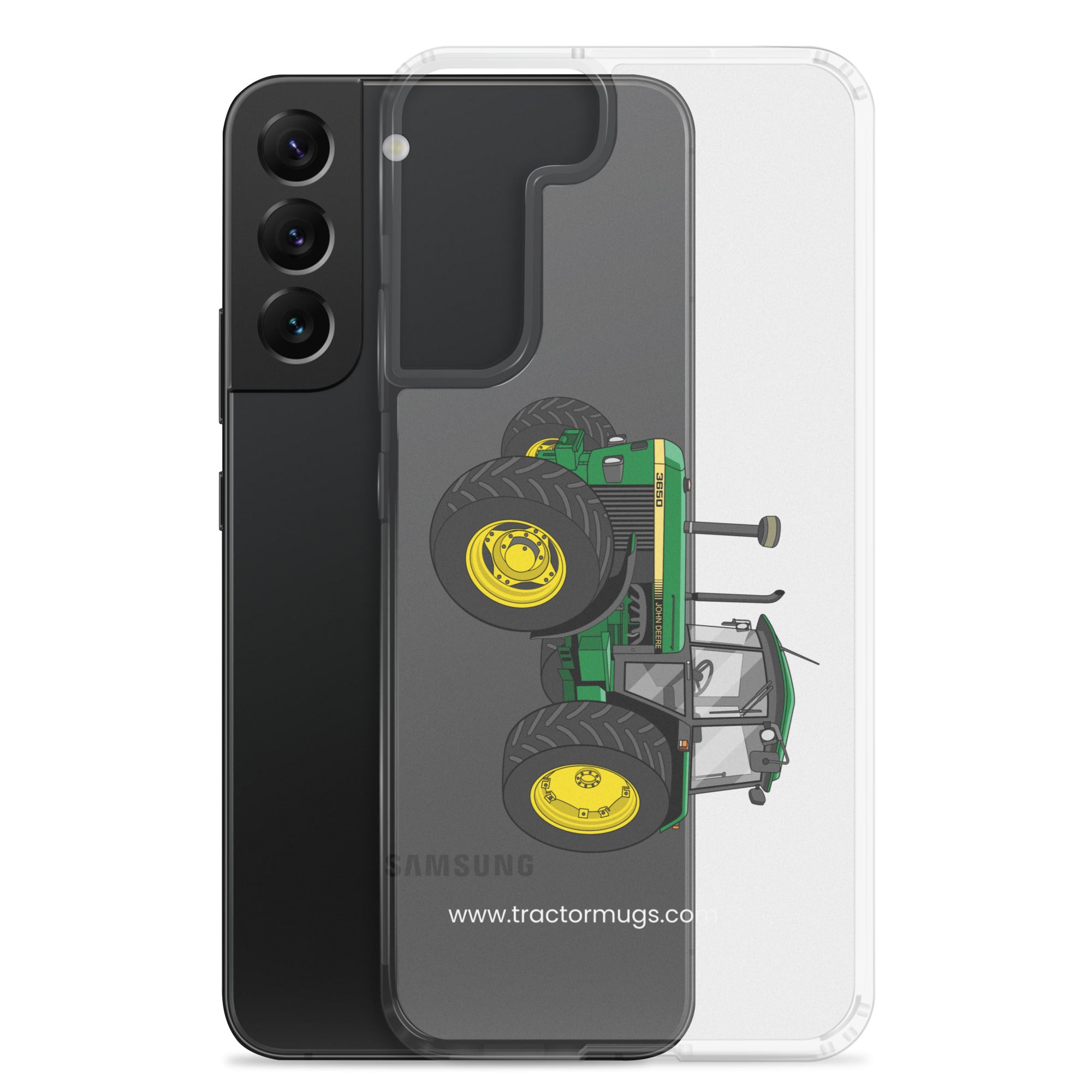 The Tractor Mugs Store John Deere 3650 | Clear Case for Samsung® Quality Farmers Merch