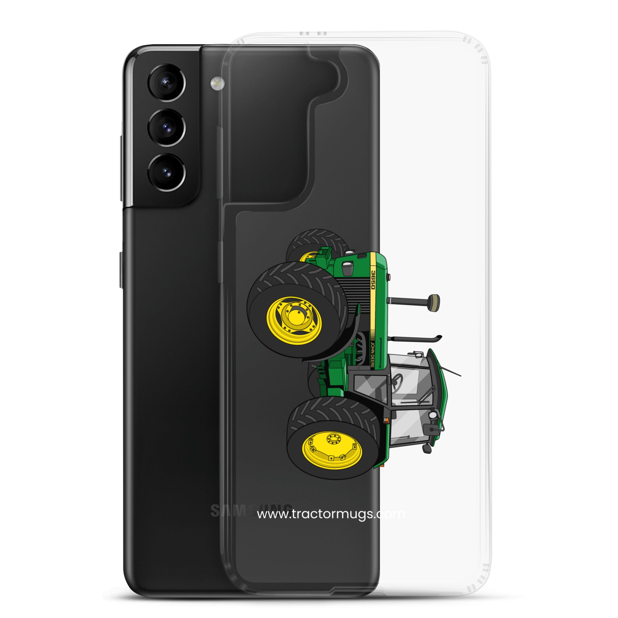 The Tractor Mugs Store John Deere 3650 | Clear Case for Samsung® Quality Farmers Merch