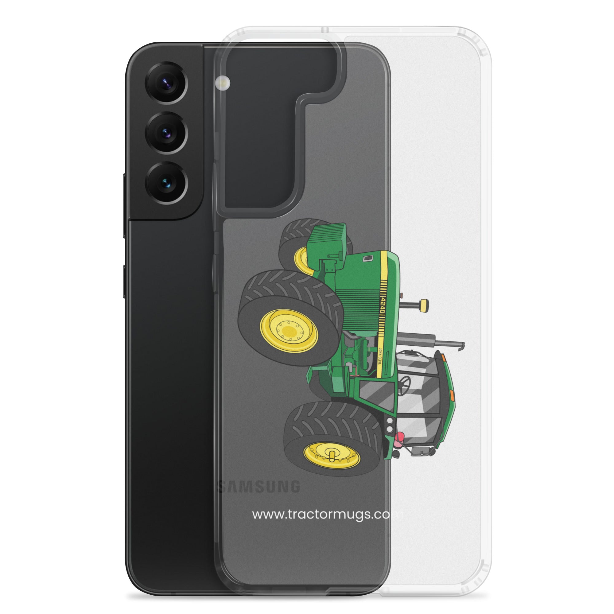 The Tractor Mugs Store John Deere 4240 | Clear Case for Samsung® Quality Farmers Merch
