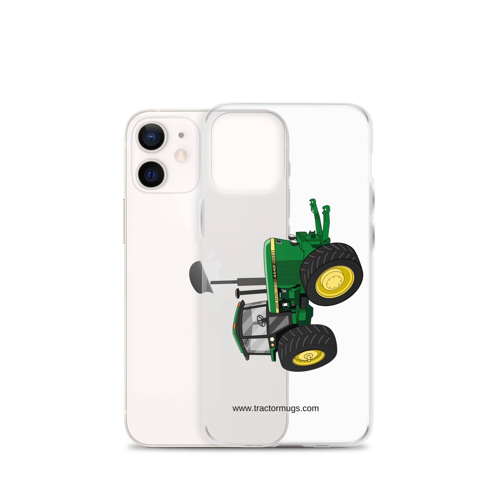 The Tractor Mugs Store John Deere 4440 4WD | Clear Case for iPhone® Quality Farmers Merch