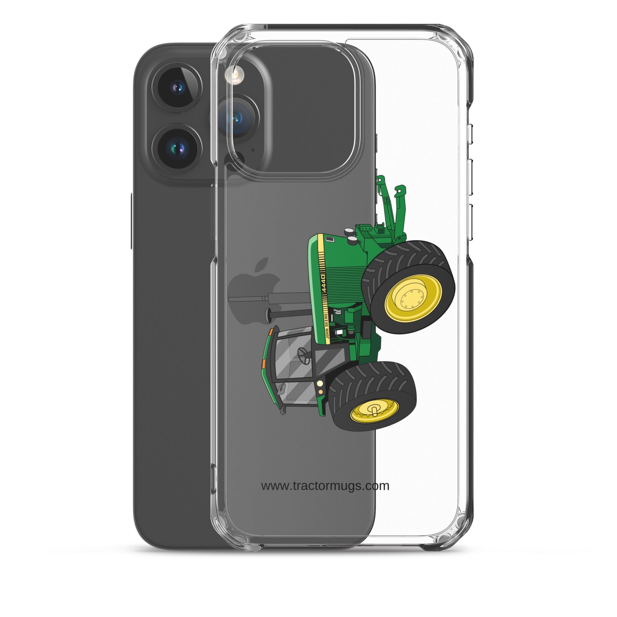 The Tractor Mugs Store John Deere 4440 4WD | Clear Case for iPhone® Quality Farmers Merch
