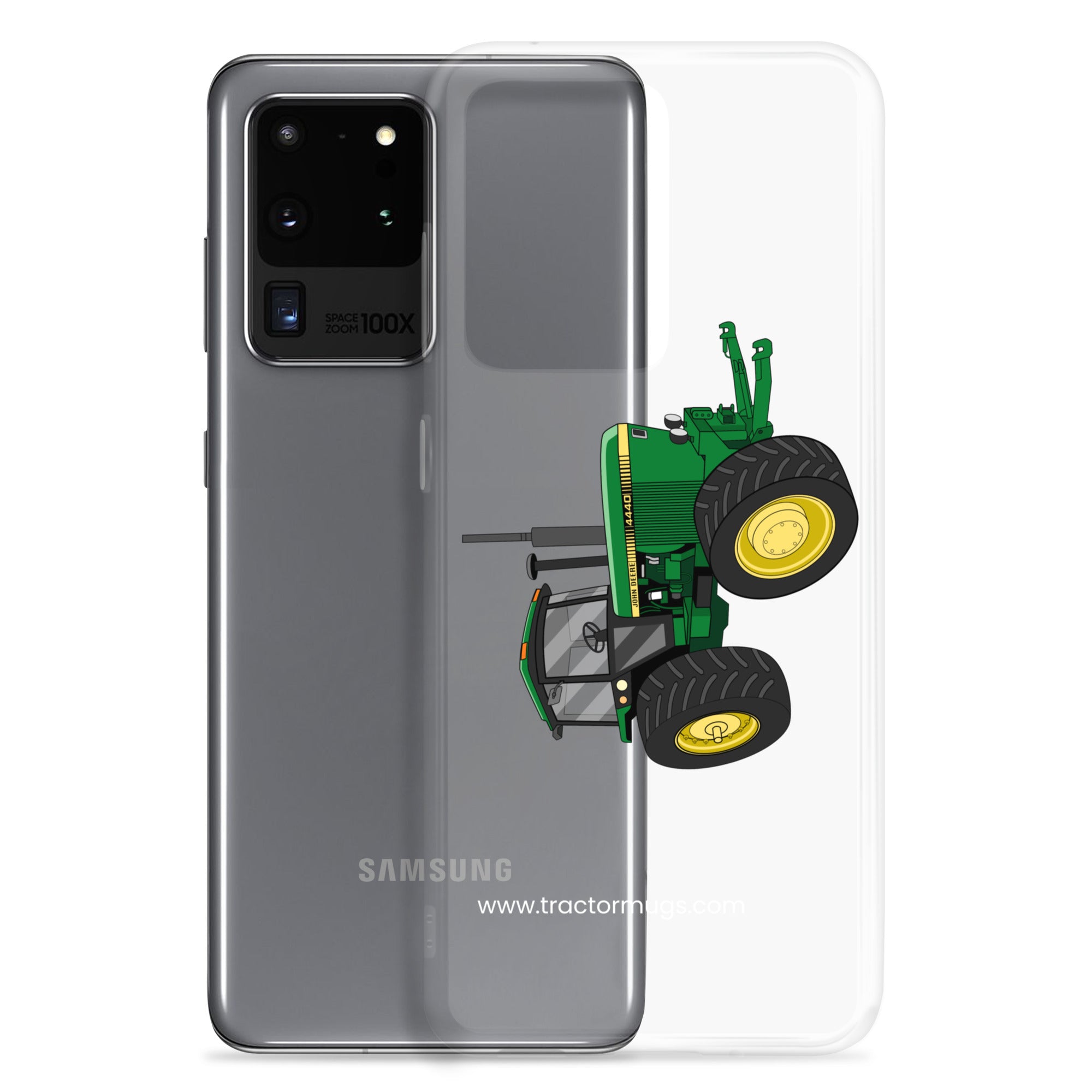 The Tractor Mugs Store John Deere 4440 4WD | Clear Case for Samsung® Quality Farmers Merch