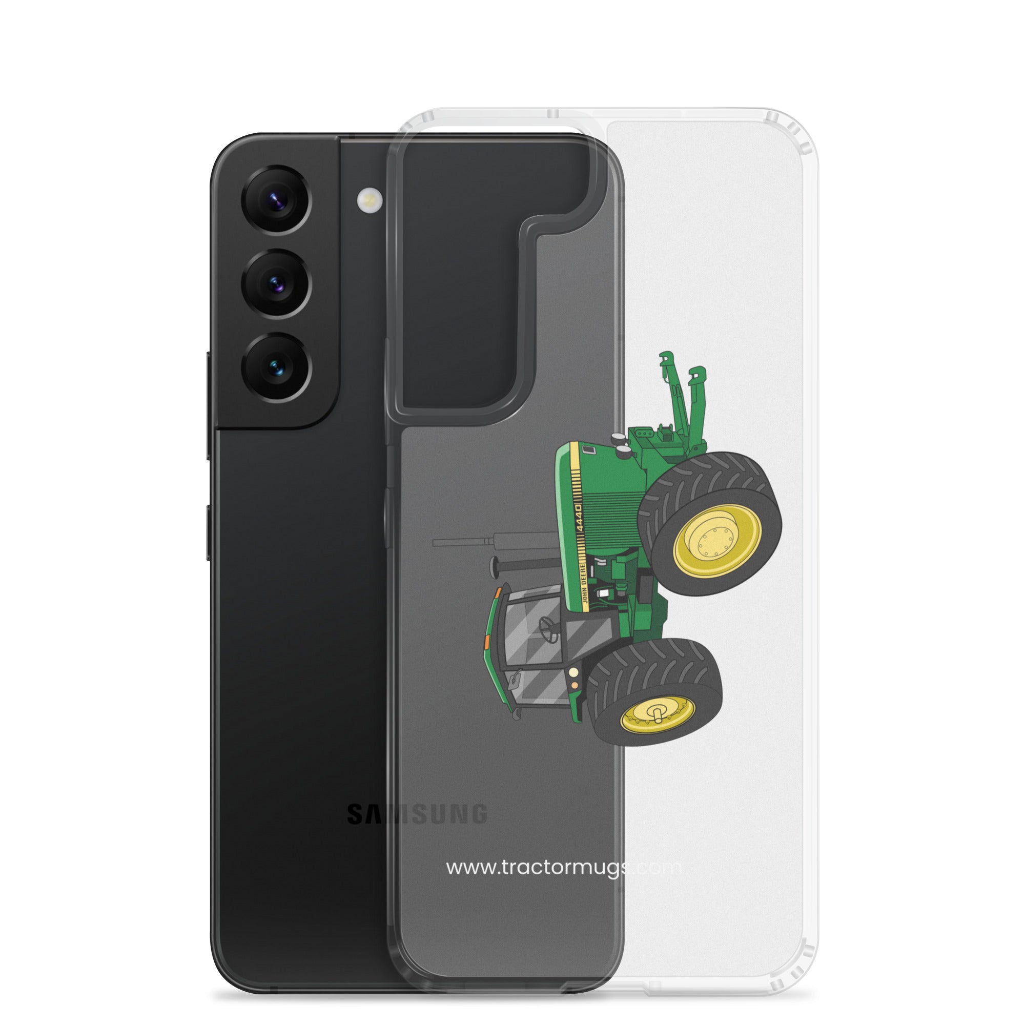 The Tractor Mugs Store John Deere 4440 4WD | Clear Case for Samsung® Quality Farmers Merch