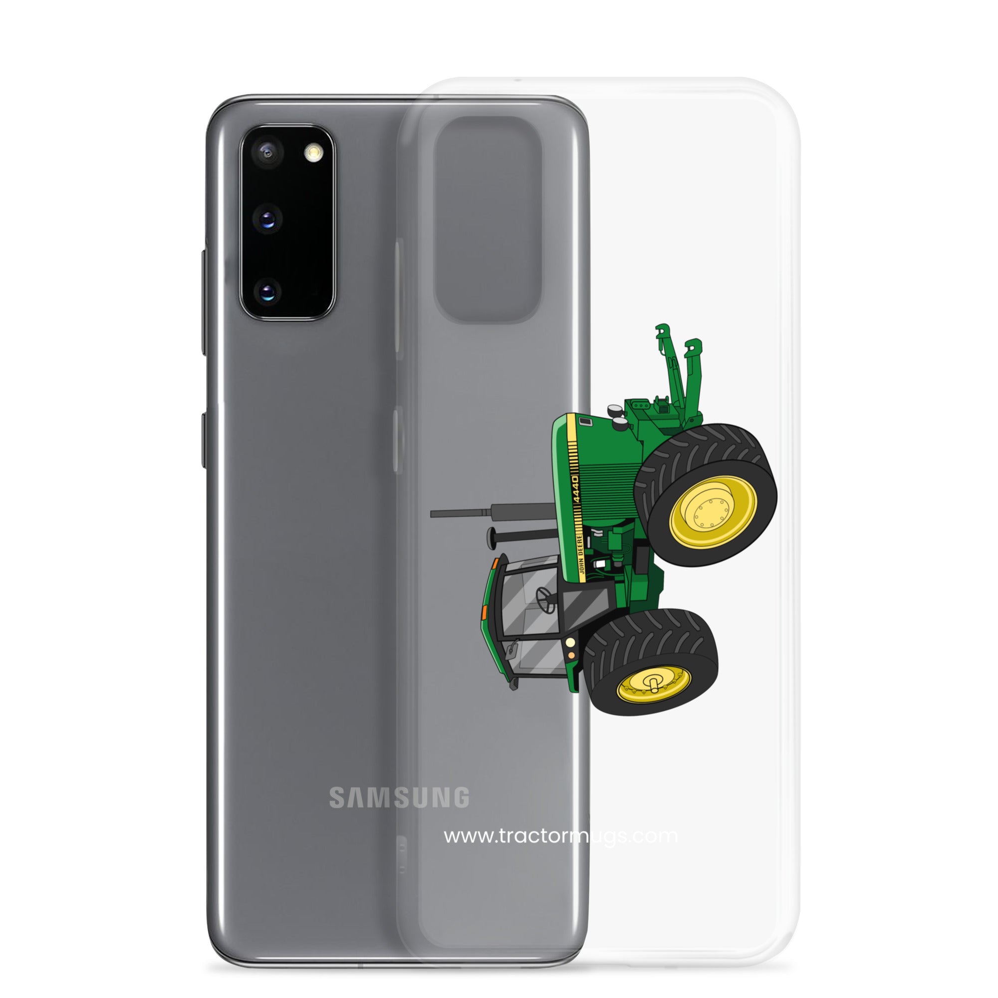 The Tractor Mugs Store John Deere 4440 4WD | Clear Case for Samsung® Quality Farmers Merch