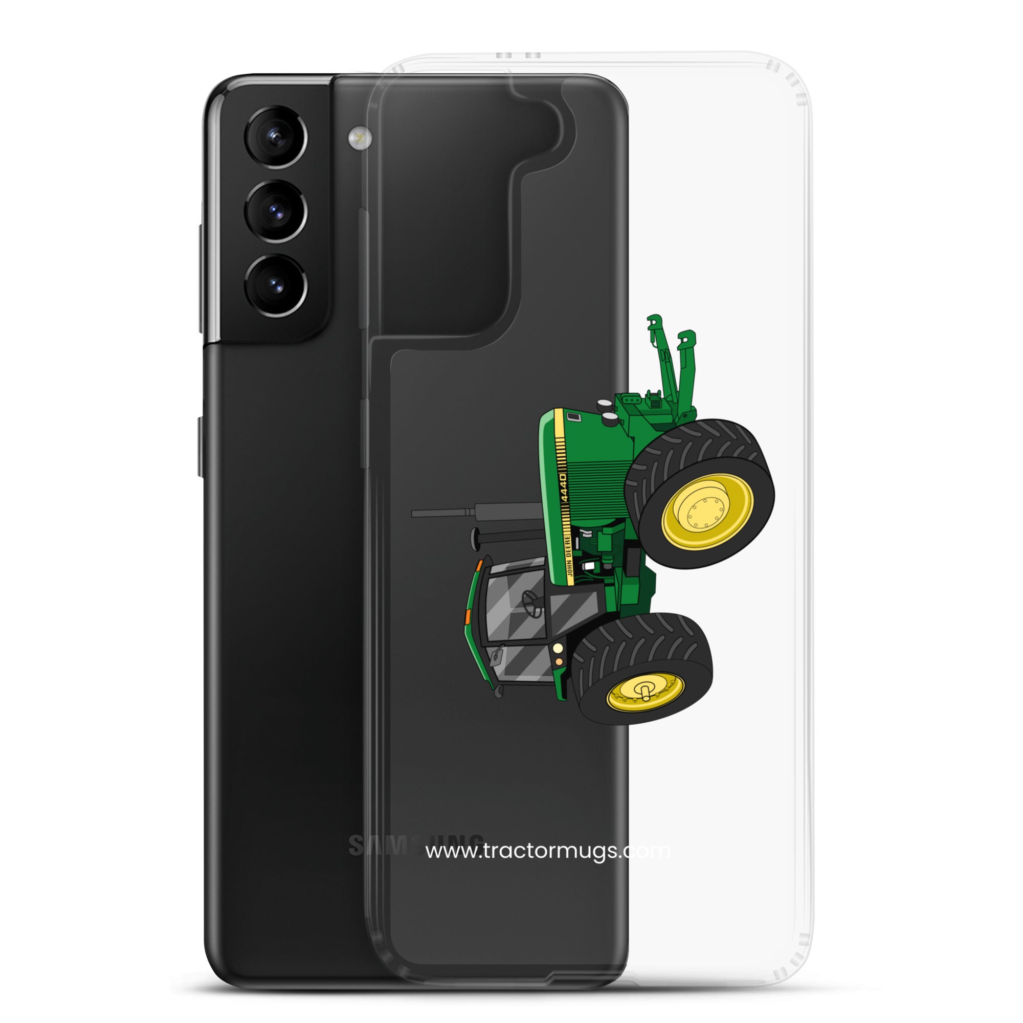 The Tractor Mugs Store John Deere 4440 4WD | Clear Case for Samsung® Quality Farmers Merch