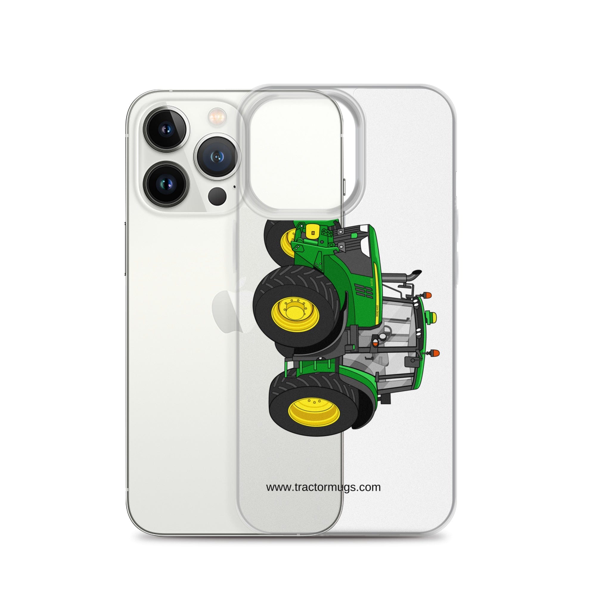 The Tractor Mugs Store John Deere 6120 M | Clear Case for iPhone® Quality Farmers Merch
