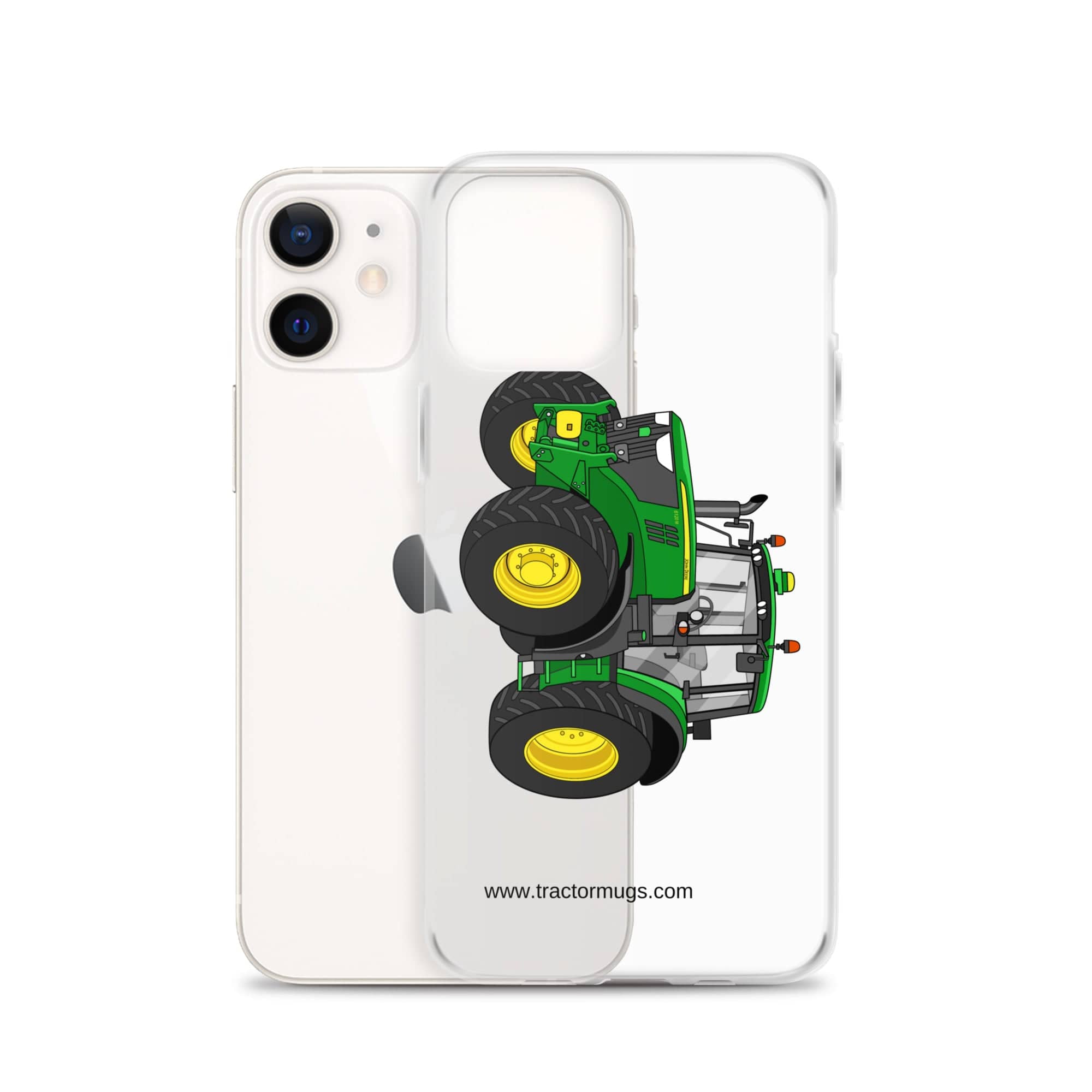 The Tractor Mugs Store John Deere 6120 M | Clear Case for iPhone® Quality Farmers Merch