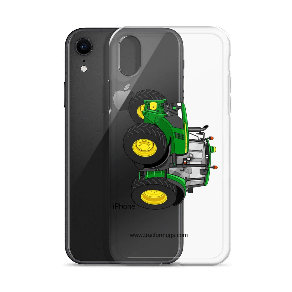 The Tractor Mugs Store John Deere 6120 M | Clear Case for iPhone® Quality Farmers Merch