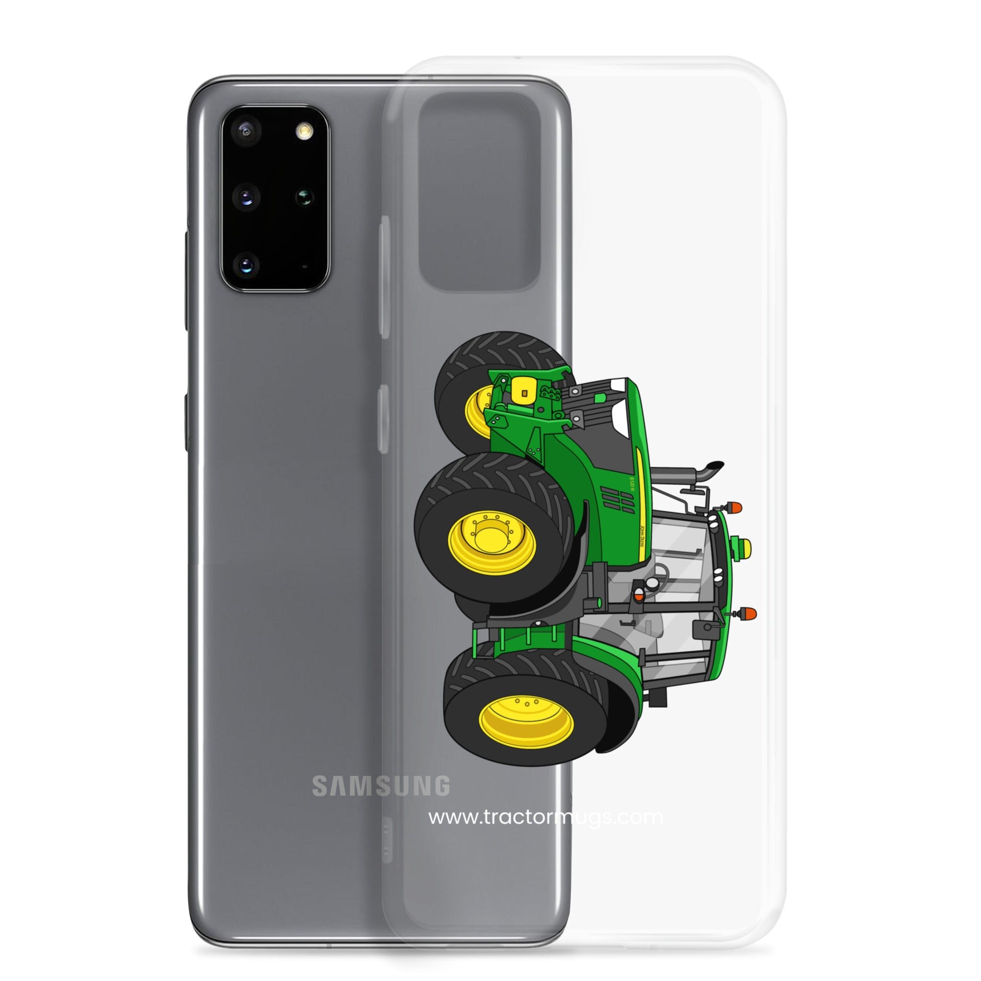 The Tractor Mugs Store John Deere 6120 M | Clear Case for Samsung® Quality Farmers Merch
