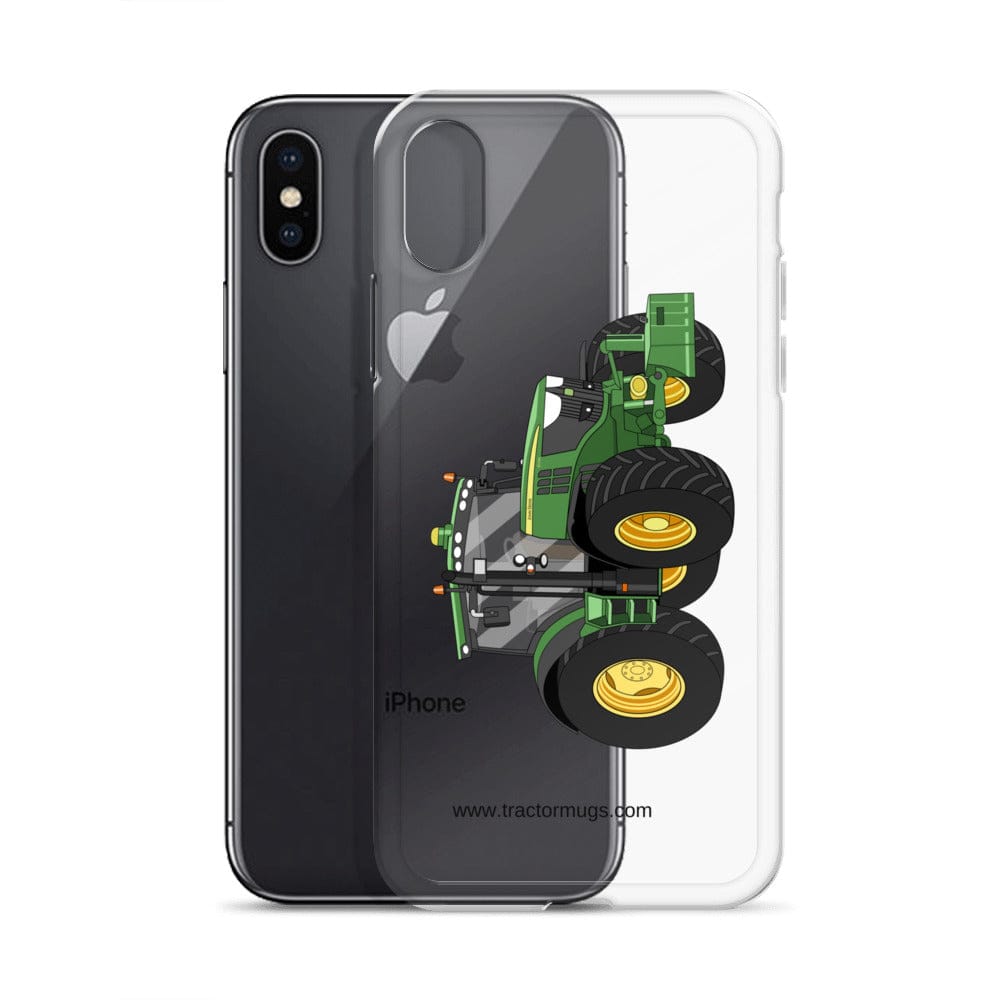 The Tractor Mugs Store John Deere 6125 R | Clear Case for iPhone® Quality Farmers Merch