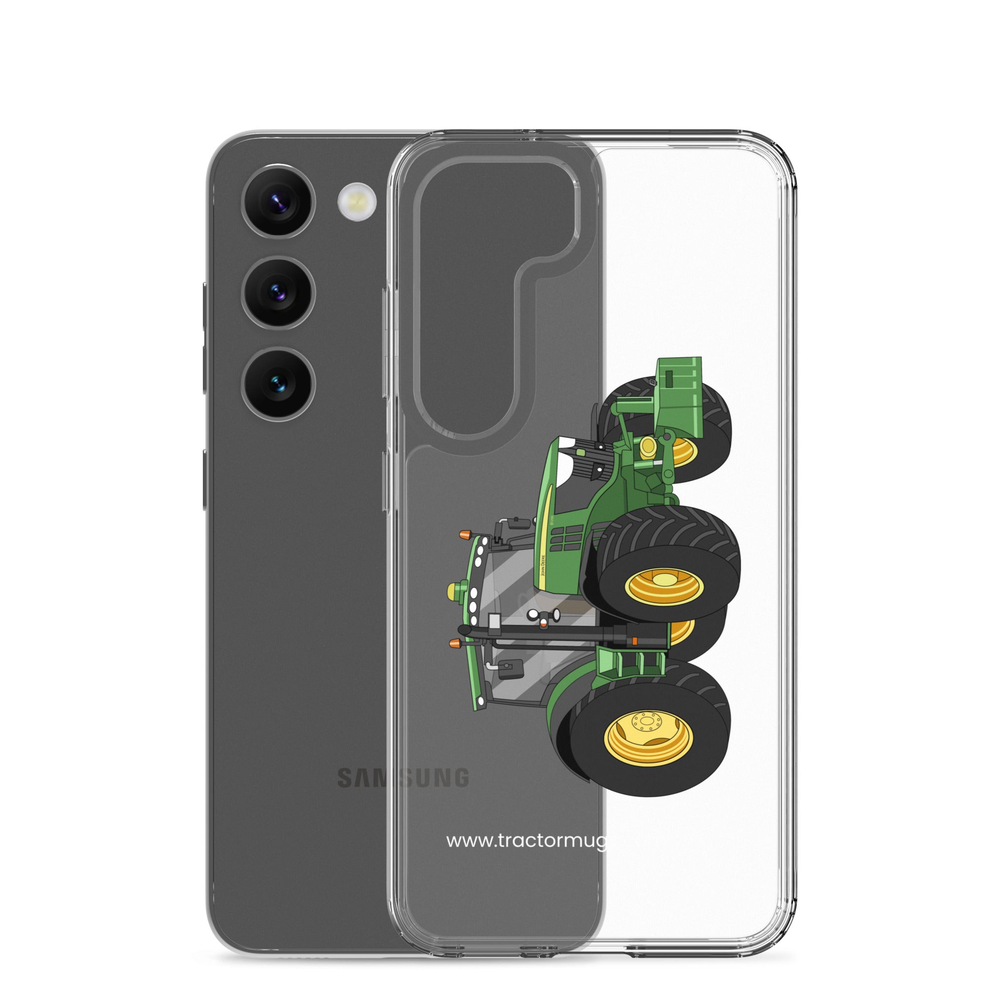 The Tractor Mugs Store John Deere 6125 R | Clear Case for Samsung® Quality Farmers Merch