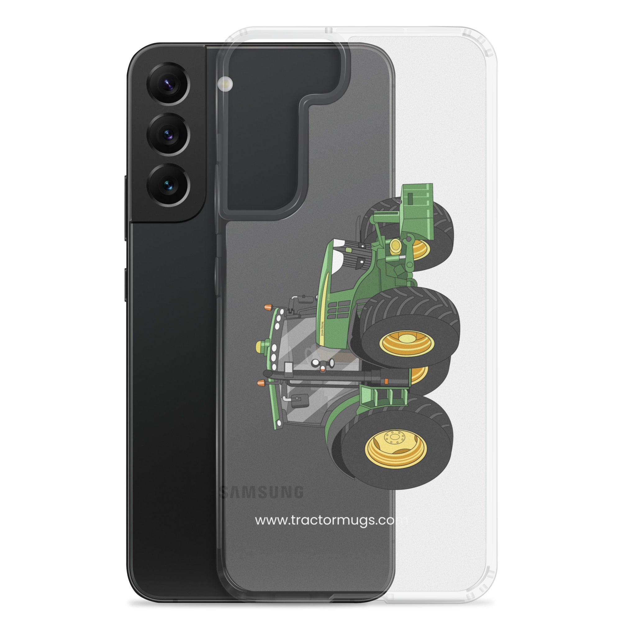 The Tractor Mugs Store John Deere 6125 R | Clear Case for Samsung® Quality Farmers Merch