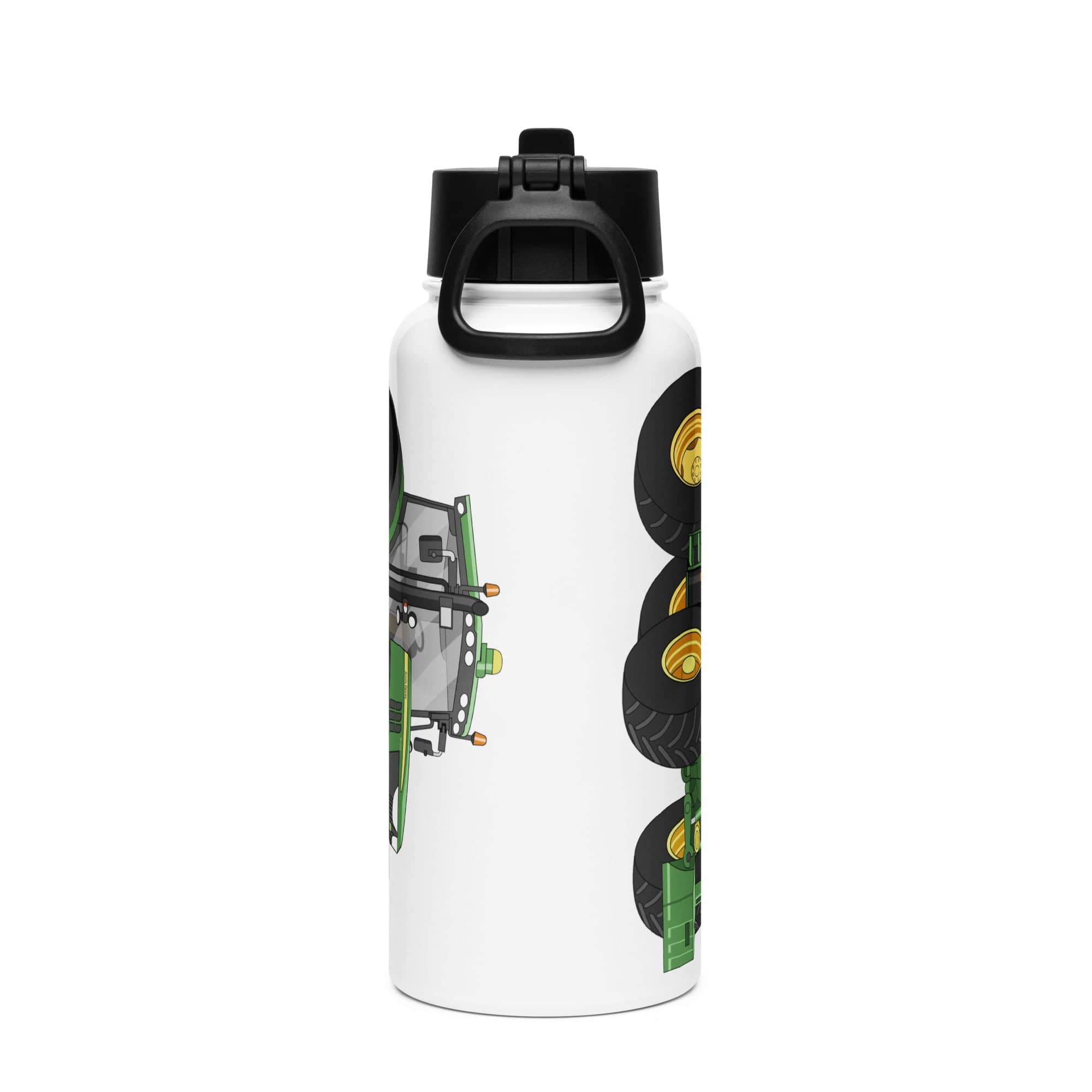 The Tractor Mugs Store John Deere 6125 R | Stainless Steel Water Bottle Quality Farmers Merch