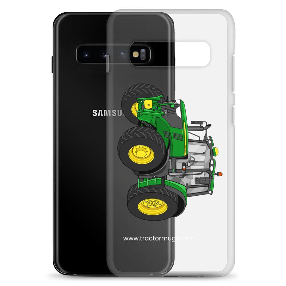 The Tractor Mugs Store John Deere 6155 M | Clear Case for Samsung® Quality Farmers Merch