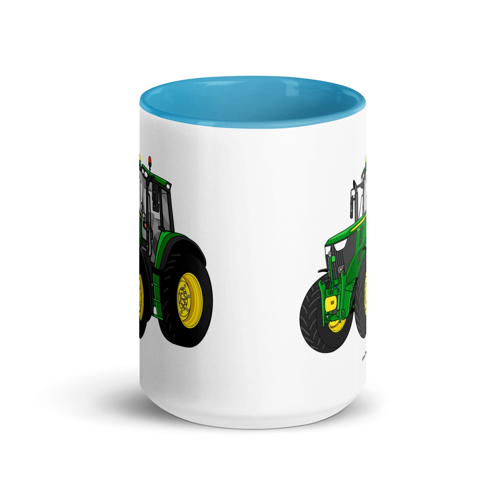 The Tractor Mugs Store John Deere 6155 M | Mug with Color Inside Quality Farmers Merch