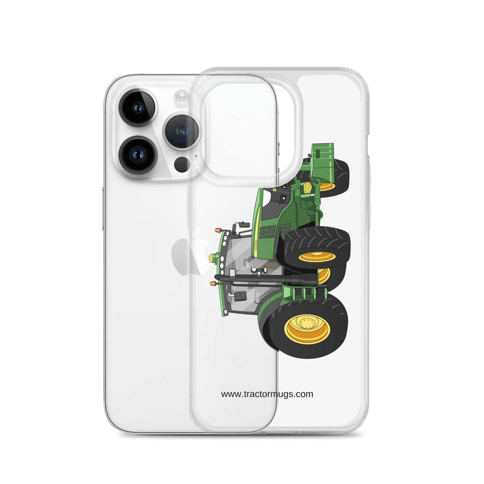 The Tractor Mugs Store John Deere 6210 R | Clear Case for iPhone® Quality Farmers Merch