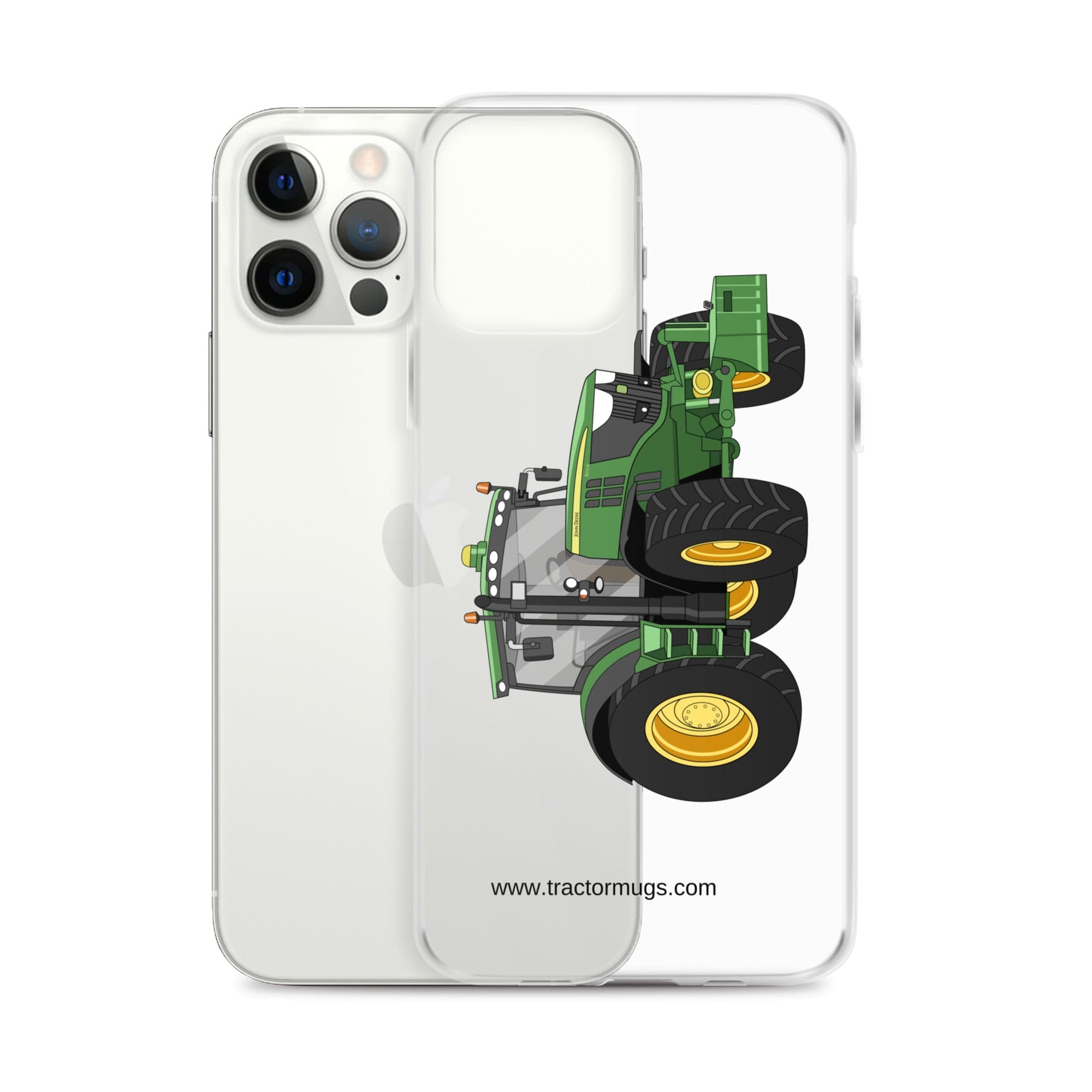 The Tractor Mugs Store John Deere 6210 R | Clear Case for iPhone® Quality Farmers Merch