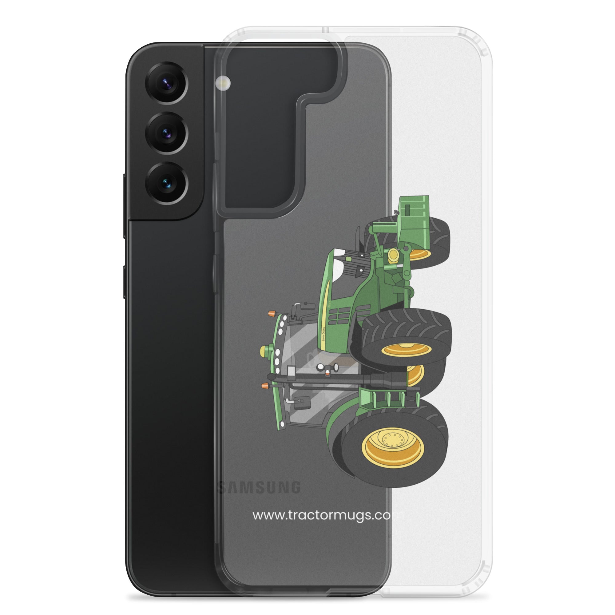 The Tractor Mugs Store John Deere 6210 R | Clear Case for Samsung® Quality Farmers Merch